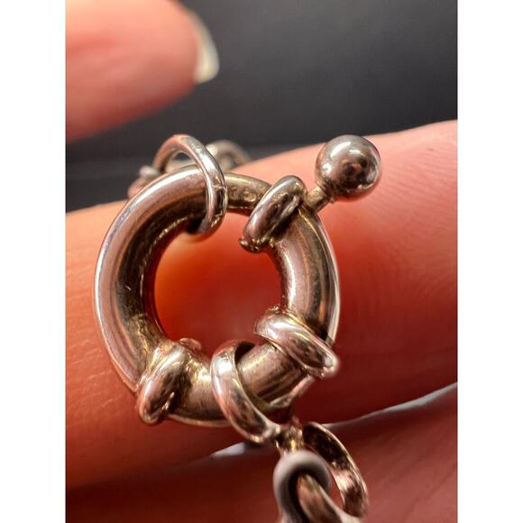 NEW Larvakite and sterling silver necklace - Picture 6 of 16